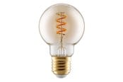 Glödlampor - EGLO LED-glödlampa G60 Globe 4W/820 145 lumen amber dimmable E27 - 110192