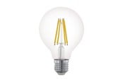 Glödlampor - EGLO LED-glödlampa G80 Globe 7.5W/827 806 lumen clear dimmable E27 - 110023