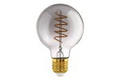 Glödlampor - EGLO LED-glödlampa G80 Globe 4W/820 100 lumen smoke dimmable E27 - 110085