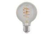 Glödlampor - EGLO LED-glödlampa G80 Globe 4W/822 270 lumen clear 3-step dimmable E27 - 113052
