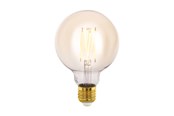 Glödlampor - EGLO LED-glödlampa G95 Globe 4W/817 300 lumen amber dimmable E27 - 110064