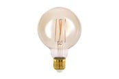 Glödlampor - EGLO LED-glödlampa G95 Globe 4W/822 350 lumen amber E27 - 110053