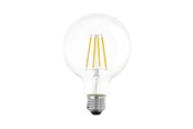 Glödlampor - EGLO LED-glödlampa G95 Globe 7.3W/827 806 lumen clear 3-step dimmable E27 - 110181