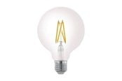 Glödlampor - EGLO LED-glödlampa G95 Globe 7.5W/827 806 lumen clear dimmable E27 - 110024