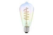 Glödlampor - EGLO LED-glödlampa ST64 Spiral 4W (21W) 1800K Dimmable Violet E27 - 110209