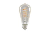 Glödlampor - EGLO LED-glödlampa ST64 Spiral 4W/822 270 lumen amber 3-step dimmable E27 - 113051