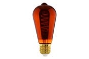 Glödlampor - EGLO LED-glödlampa ST64 Spiral 4W/820 30 lumen copper dimmable E27 - 110094