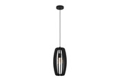 Lampor - EGLO BAJAZZARA pendant black - 900504