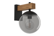Lampor - EGLO BUFALATA wall lamp black/brown - 900671
