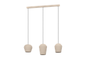 Lampor - EGLO CAMPILO pendant light beige - 900143