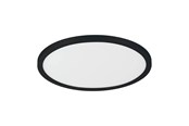Lampor - EGLO CAMPASPERO ceiling lamp with remote control Ø295 mm black - 75738