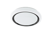 Lampor - EGLO CAPASSO ceiling lamp black/white - 900149