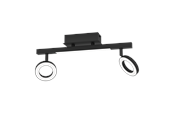 Lampor - EGLO CARDILLIO spot rail 2L black - 900514