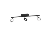 Lampor - EGLO CARDILLIO spot rail 3L black - 900515