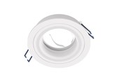 Lampor - EGLO CAROSSO built-in spotlight Ø93 mm white - 900816