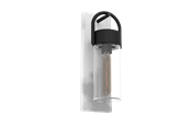 Lampor - EGLO CARRARO wall light  grey black - 900286