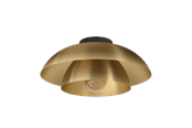 Lampor - EGLO CENCIARA ceiling lamp black/brushed steel - 900848