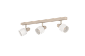 Lampor - EGLO CORATO spot rail 3L sand/white - 900716