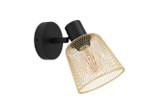Lampor - EGLO COSLADA spot black/brass - 900693