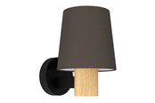 Lampor - EGLO Edale black brown - 43783