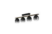 Lampor - EGLO FILAGO ceiling lamp 4L black/brown - 900185