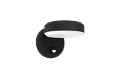 Lampor - EGLO FORNACI outdoor wall lamp with sensor black - 900674