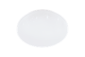 Lampor - EGLO FRANIA-S ceiling lamp Ø310 mm 3000K IP44 white with crystal effect - 900619