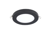Lampor - EGLO FUEVA FLEX recessed spot Ø117 mm 3000K black - 900931