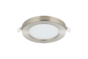 Lampor - EGLO FUEVA FLEX recessed spot Ø117 mm 4000K brushed steel - 900936
