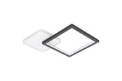 Lampor - EGLO GAFARES ceiling lamp with remote control 330x330 mm 3000-6500K white/black - 900422