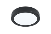 Lampor - EGLO IDUN ceiling lamp Ø170 mm 4000K black - 75743