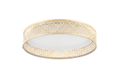 Lampor - EGLO LUPPINERIA ceiling lamp Ø380 mm 3000K bamboo - 900464
