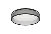 Lampor - EGLO LUPPINERIA ceiling lamp Ø385 mm 3000K black - 900795