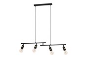 Lampor - EGLO LURONE long table pendant black - 900177