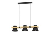Lampor - EGLO Maccles black brown - 43956