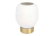 Lampor - EGLO MANZANARES table lamp white/brushed brass - 900307