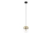 Lampor - EGLO MARYVILLE pendant clear/gold - 900549