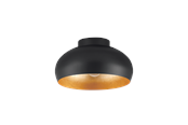 Lampor - EGLO MOGANO 2 ceiling lamp Ø280 mm black/gold - 900554