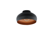 Lampor - EGLO MOGANO 2 ceiling lamp Ø280 mm black/copper - 900555