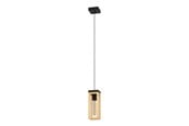 Lampor - EGLO NAFFERTON pendant black/wood - 43743