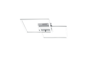 Lampor - EGLO PALMAVES 1 wall/ceiling lamp with remote control brushed steel - 75538