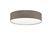 Lampor - EGLO PASTERI ceiling lamp Ø570 mm taupe - 97612