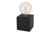 Lampor - EGLO PRESTWICK 2 table lamp black wood - 43734