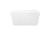 Lampor - EGLO RENDE ceiling lamp 380x380 mm white/silver - 900613