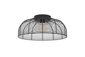 Lampor - EGLO ROUNDHAM pendant lamp Ø450 mm black/brushed brass - 43964