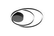 Lampor - EGLO RUOTALE ceiling lamp 3000K black - 900471