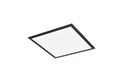 Lampor - EGLO SALOBRENA 1 ceiling lamp 450x450 mm 4000K black - 900818