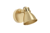 Lampor - EGLO SERAS spotlight brushed steel/gold - 900169
