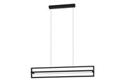 Lampor - EGLO SIBERIA long table pendant lamp LED 3000-6500K black - 900466