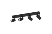 Lampor - EGLO SOREGO spot rail 4L black - 900333